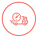 Delivery van logo