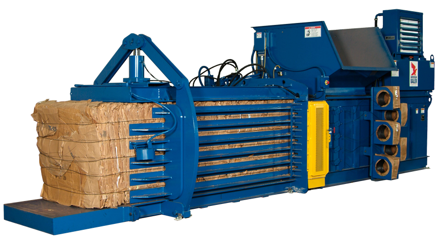 DOuble ram bailer