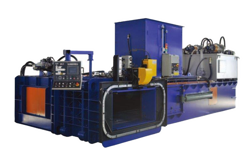 Double ram bailer