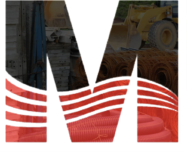 M with midwest logo on it and a faint image of manufacturing