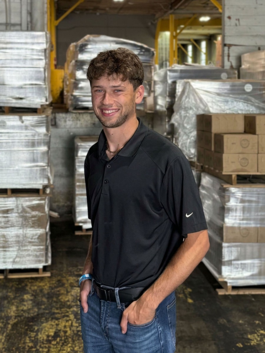 Evan Chaney in Warehouse